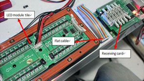 Quale parte della piastrella del modulo Led non funziona-Driving IC o LED o PCB
