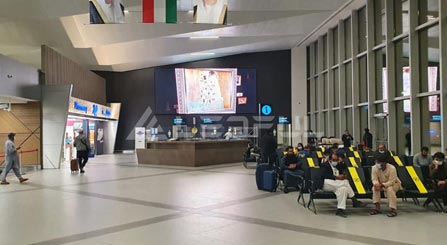 Progetto pubblicitario dell'aeroporto internazionale del Kuwait