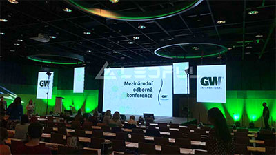 Display a LED per eventi di conferenza Indoor ceco