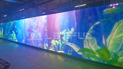 Progetto LEDFUL Indoor su quattro lati e progetto a parete per esterni nelle filippine