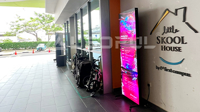 LEDFUL Indoor Special Design LPoster Plus Project a Singapore