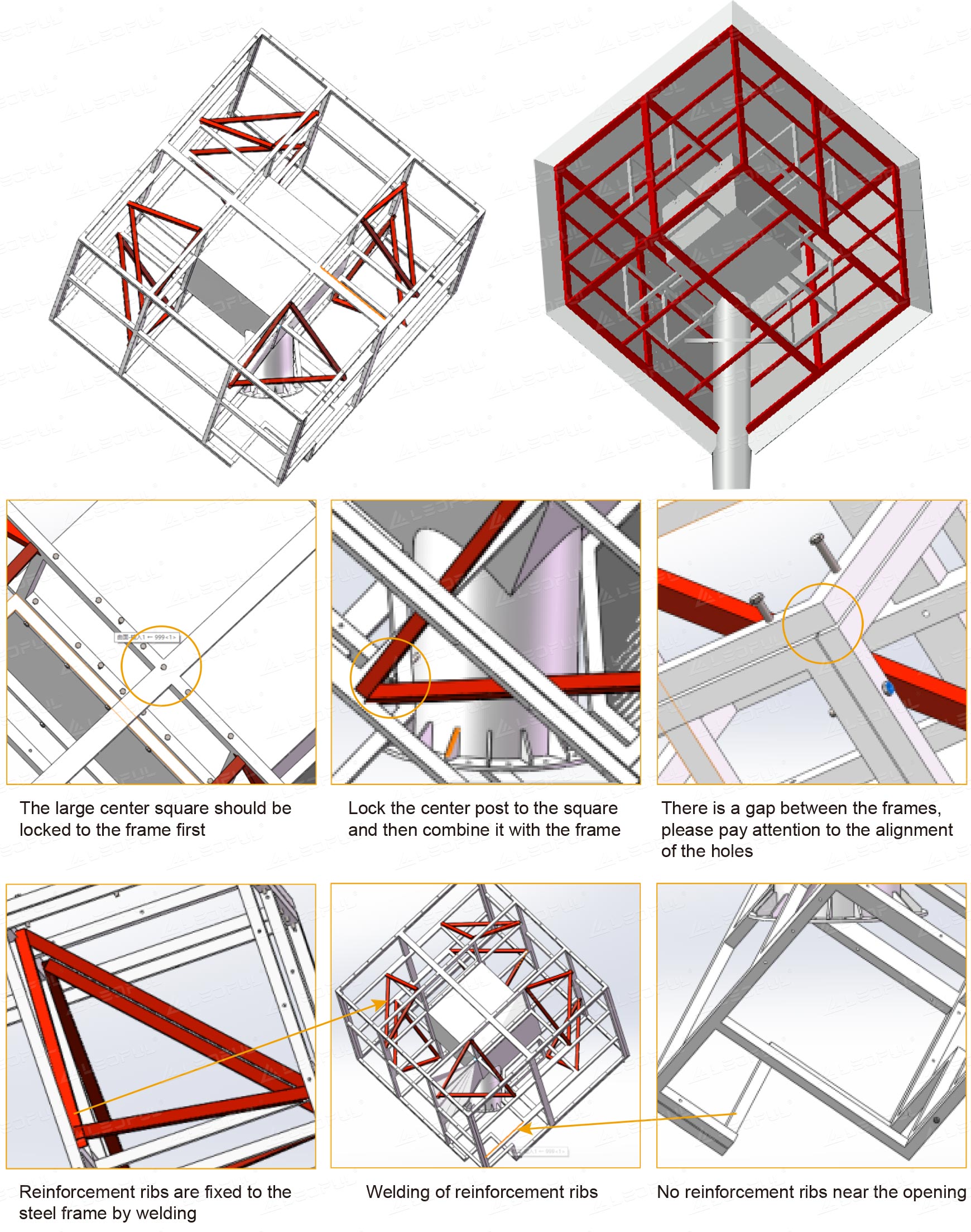 Design multiplo del cubo LED