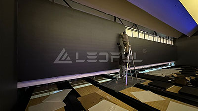 Messico Bowling Alley 98mq grande Display a LED per interni